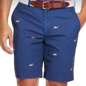 Vineyard Vines Blue Breaker American Flag Shorts Size 34